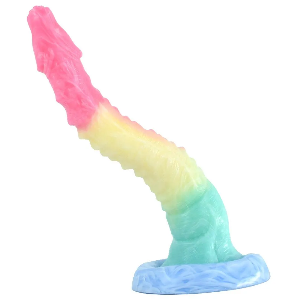 Long Snakehead Dildo with Suction Cup