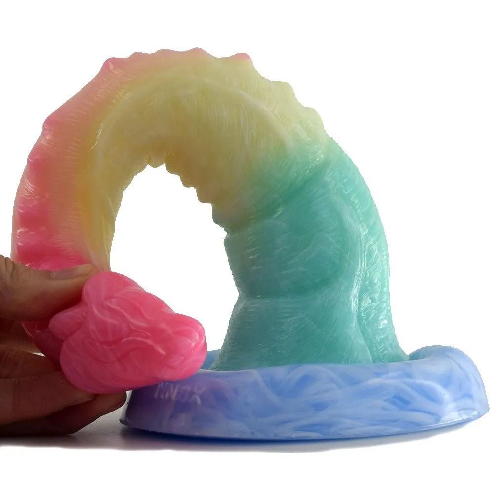 Long Snakehead Dildo with Suction Cup