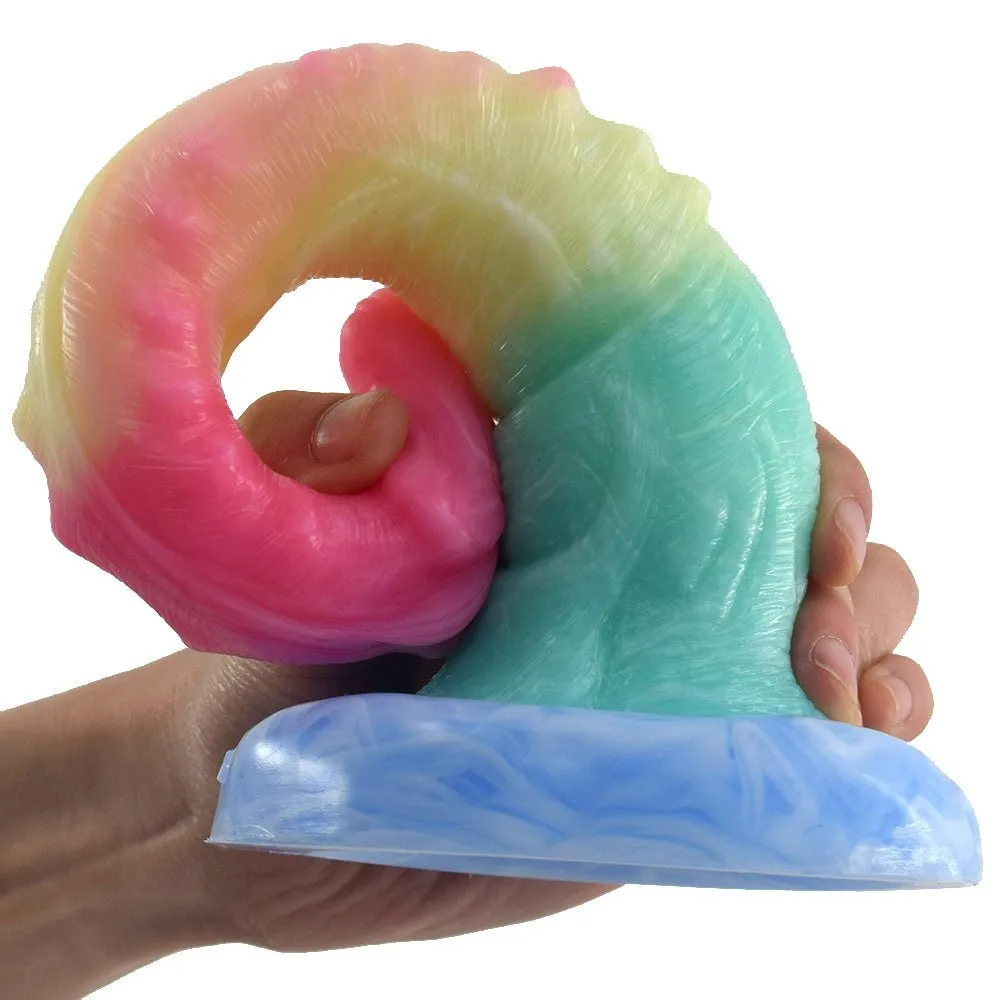 Long Snakehead Dildo with Suction Cup