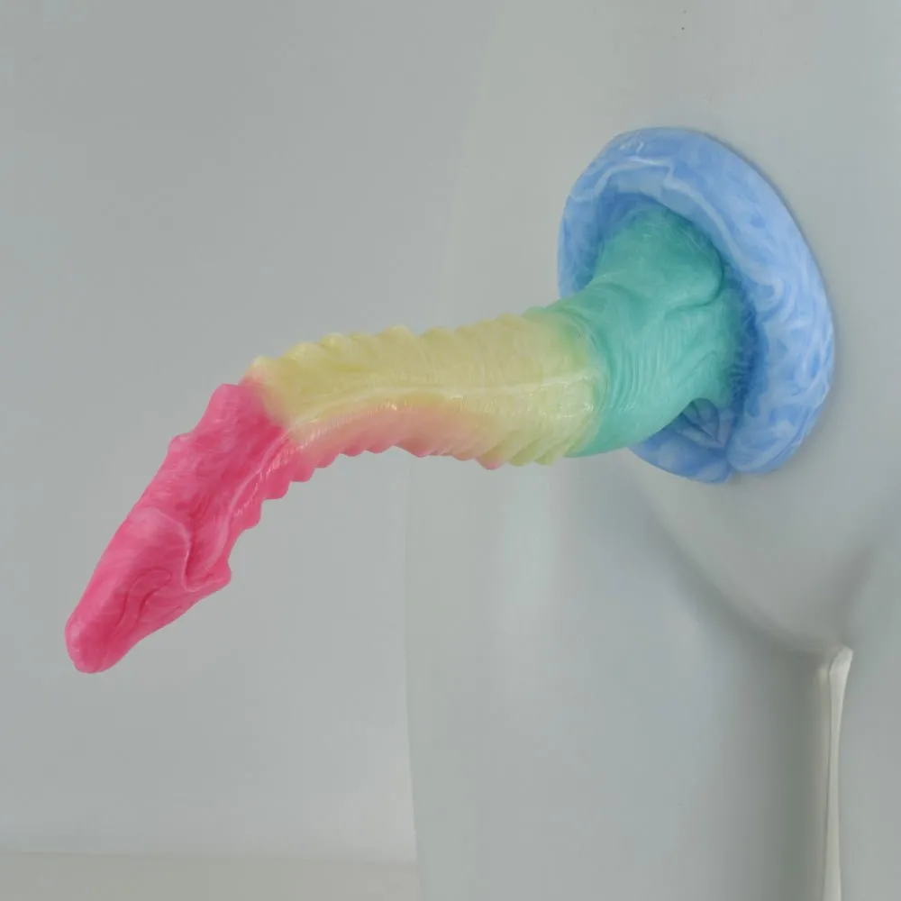 Long Snakehead Dildo with Suction Cup