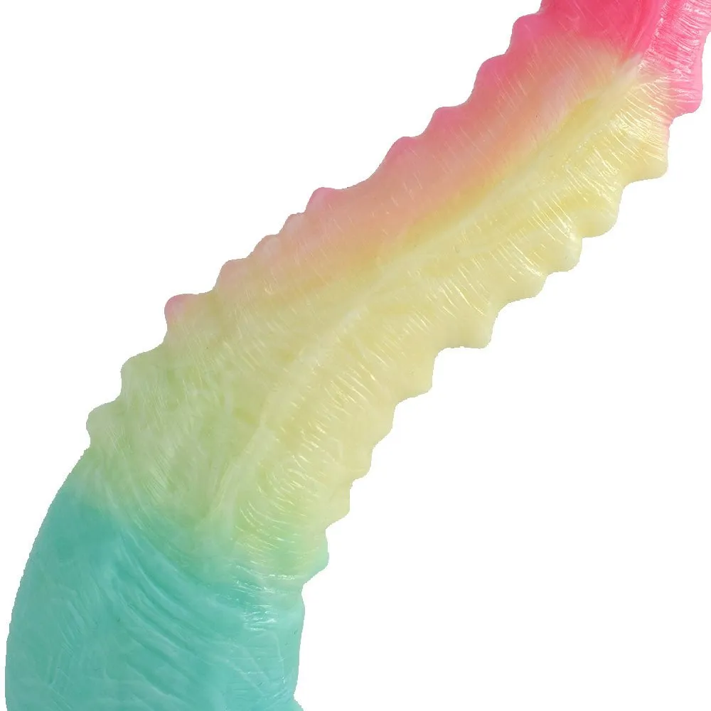 Long Snakehead Dildo with Suction Cup