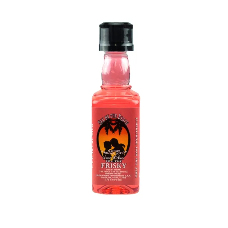 Love Lickers Massage Oil - Sex on the Beach - 1.76 Fl. Oz.