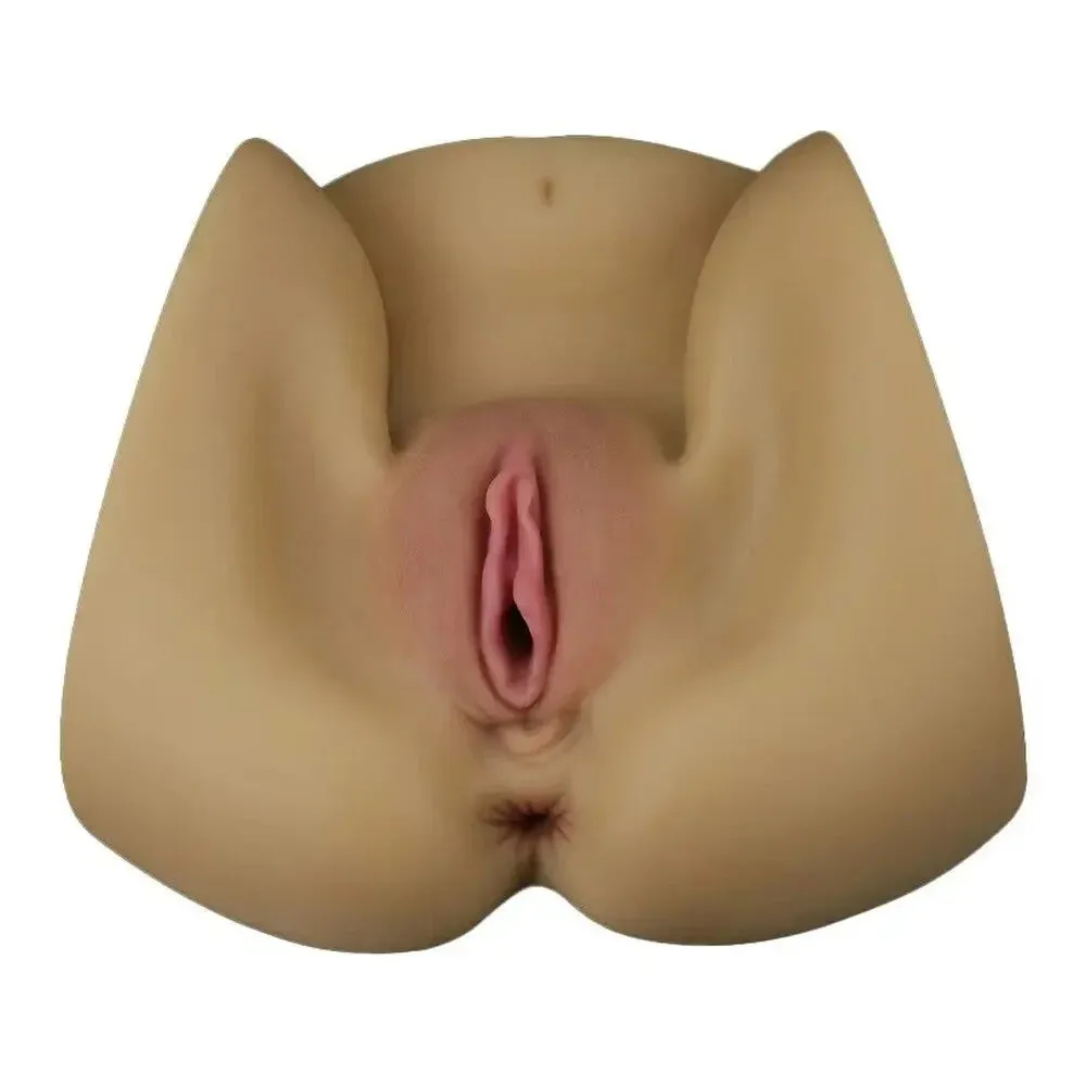 Lovetoy Streetgirls Number 2 Flesh Pink Rubber Vagina and Ass Masturbator