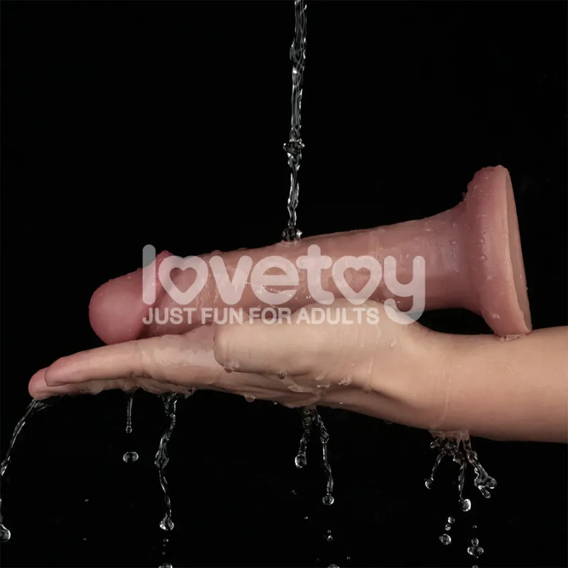 LoveToy Vibrating Dual Density Power Cock
