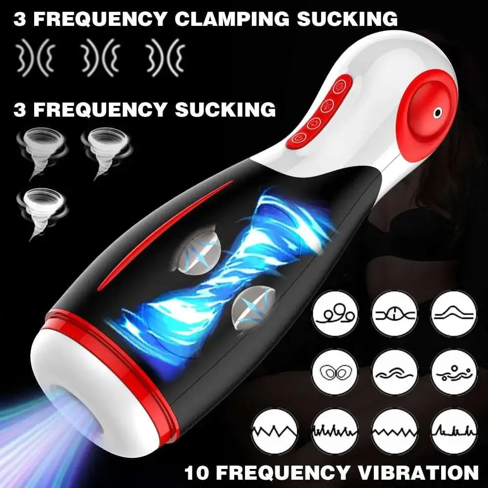 Male Masturbator - Sucking Air-bag Stroking Male Sex Toys- Domlust