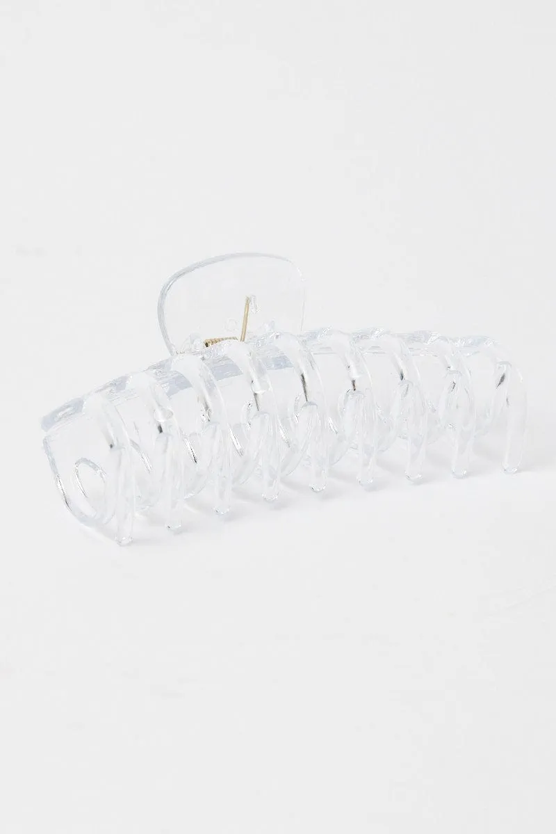 Metallic Classic Hair Claw Clip