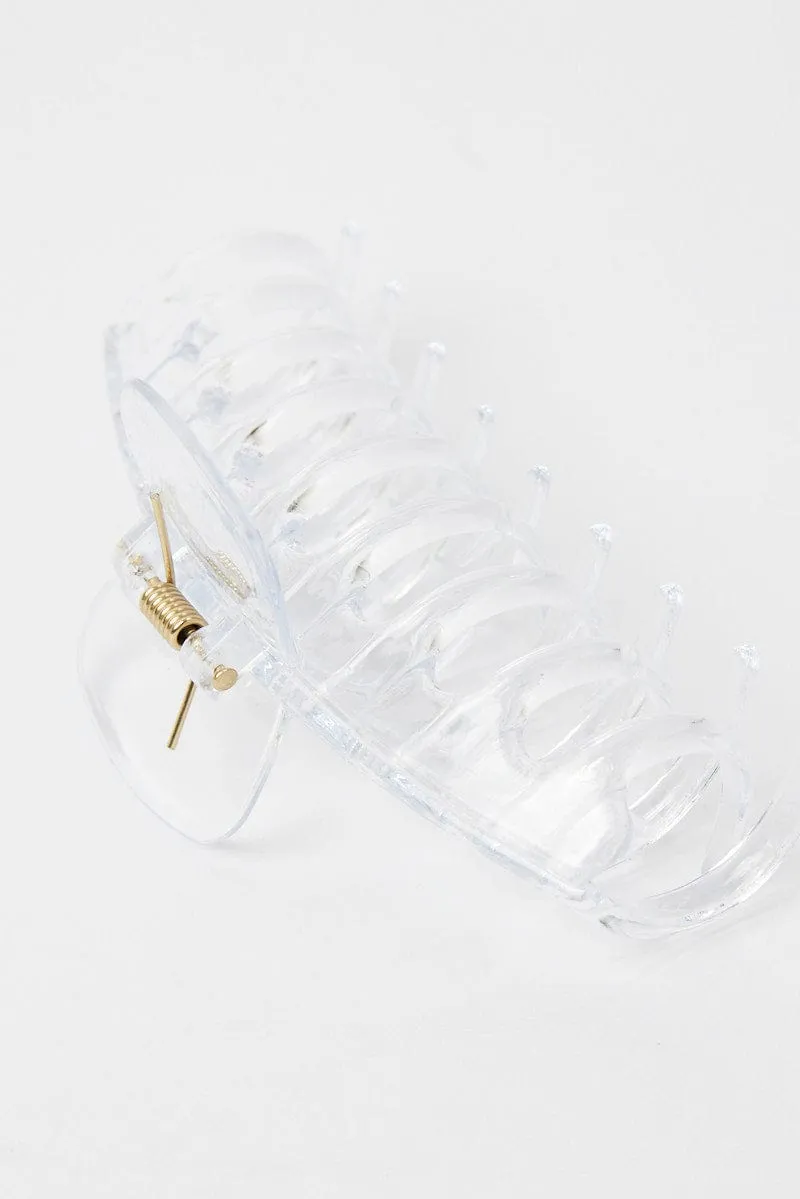 Metallic Classic Hair Claw Clip