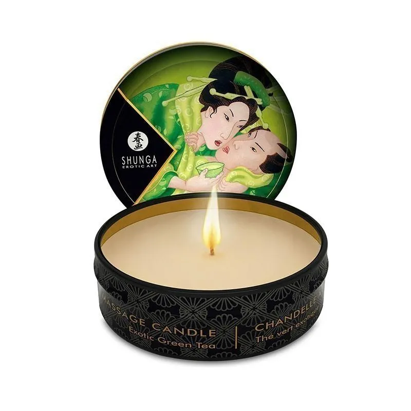 Mini Massage Candle Green Tea