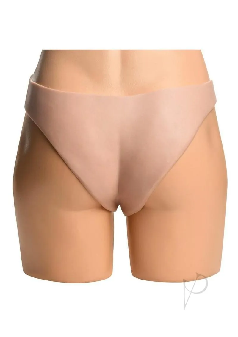 Ms Curved Hollow Strap On Flesh