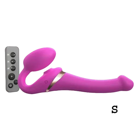 Multi Orgasm Bendable Strapless Strap On Small by Strap-on-Me