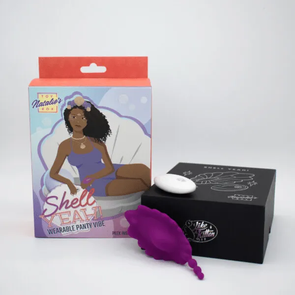 Natalie's Toybox Shell Yeah! Remote Control Panty Vibe