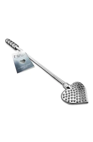 Nixie Stainless Steel Rhinestone Crop