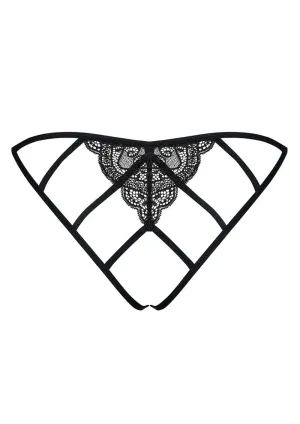 Obsessive Miamor Crotchless Panties | Lace l Panty l Crouch less l Multistretch