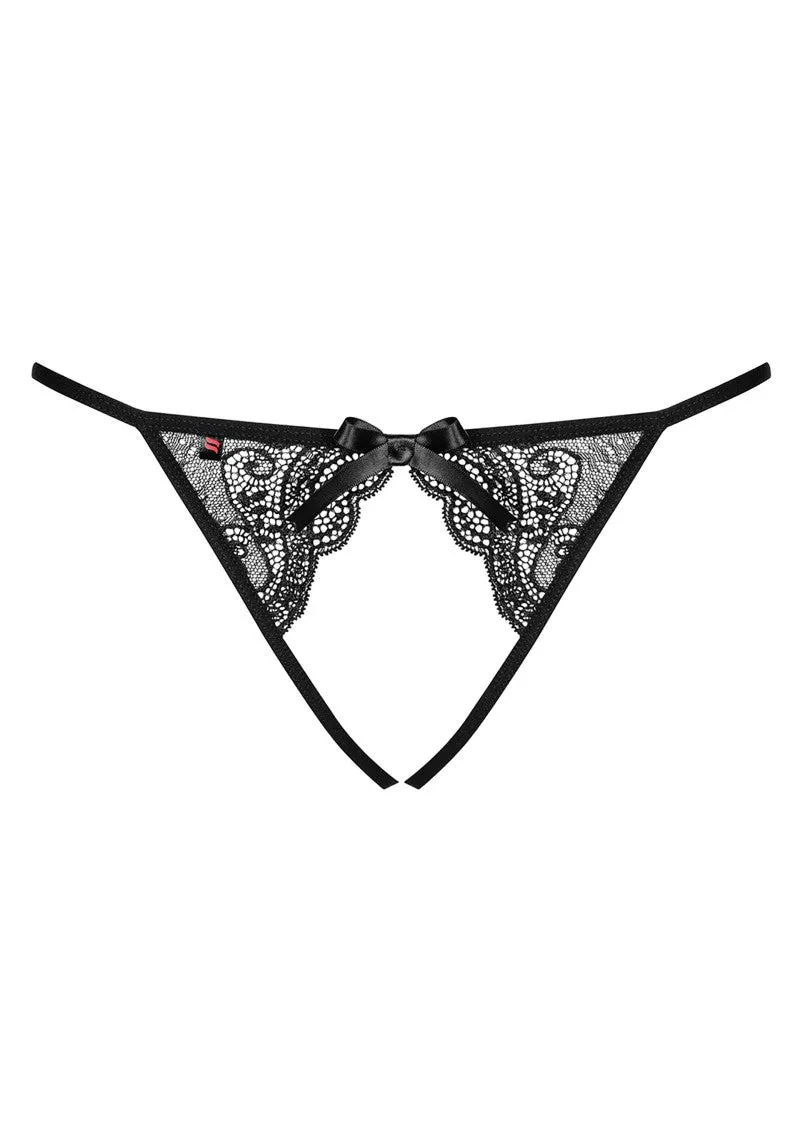 Obsessive Miamor Crotchless Panties | Lace l Panty l Crouch less l Multistretch