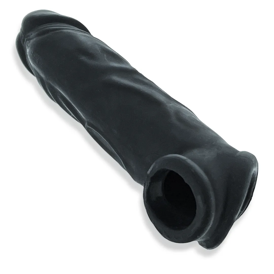 Oxballs Dicker 7.5 Inch Cock Sheath - Black Ice