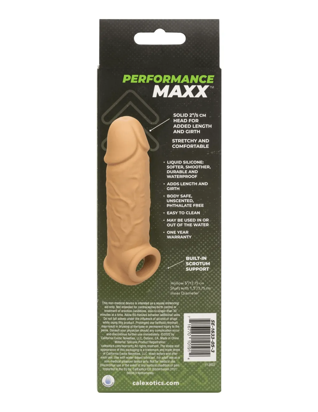 Performance Maxx Silicone Life-Like Extension 7inch
