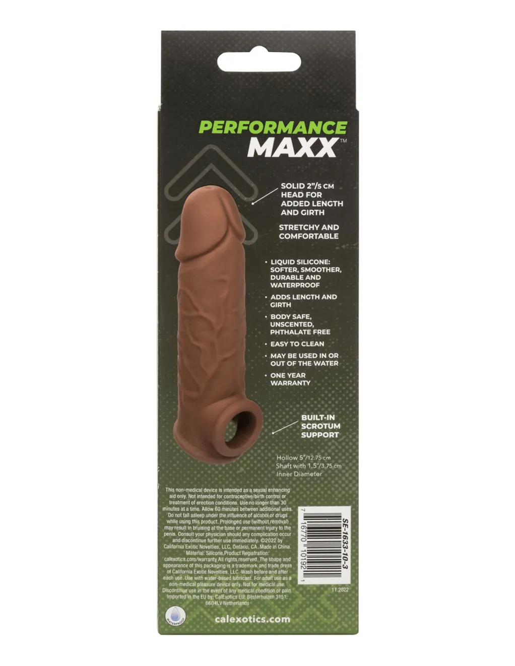 Performance Maxx Silicone Life-Like Extension 7inch