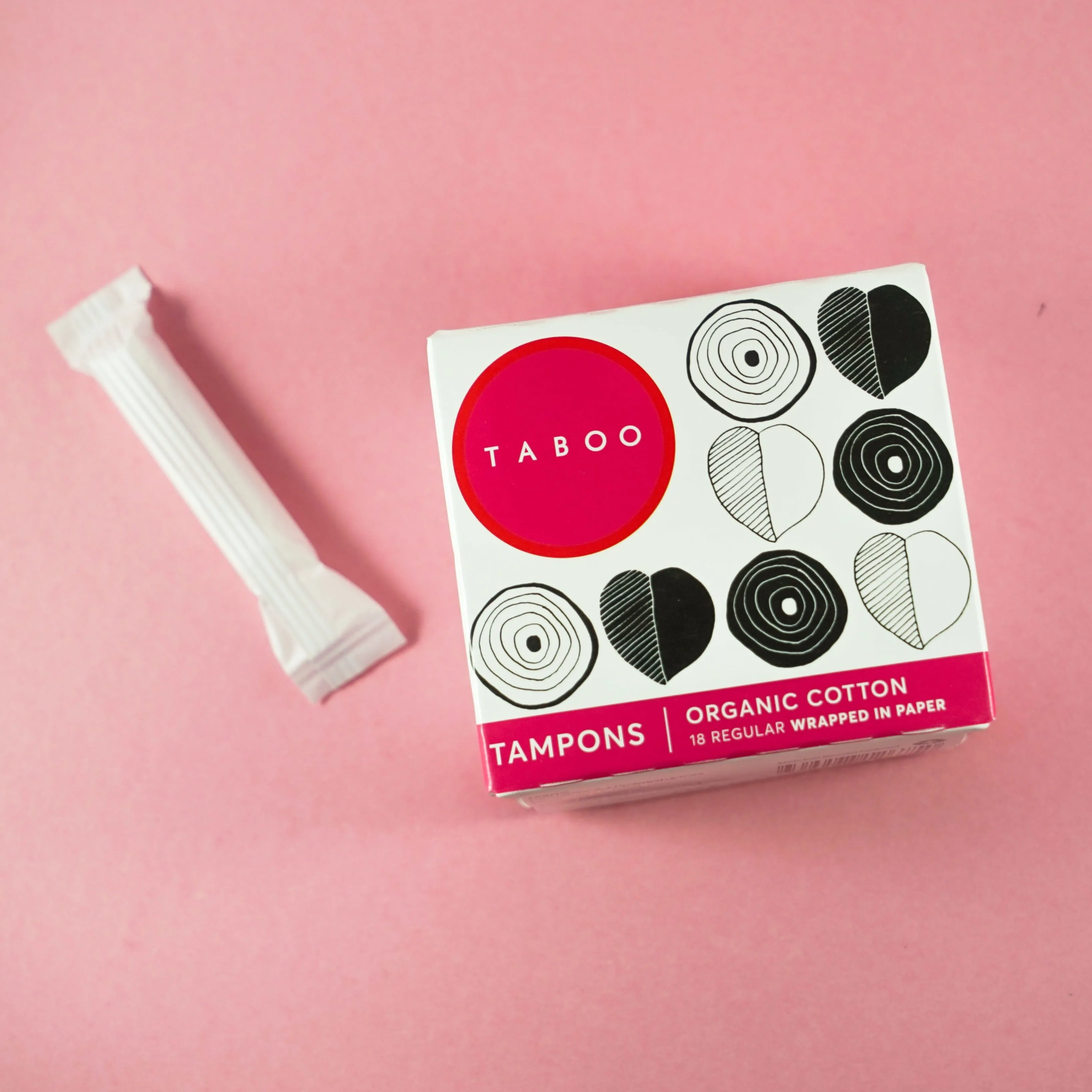 Plastic Free Organic Cotton Tampons