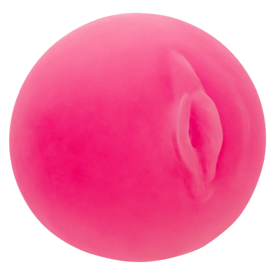 Pop Sock Pocket Pussy Real Feel Stretchy Stroker - Pink