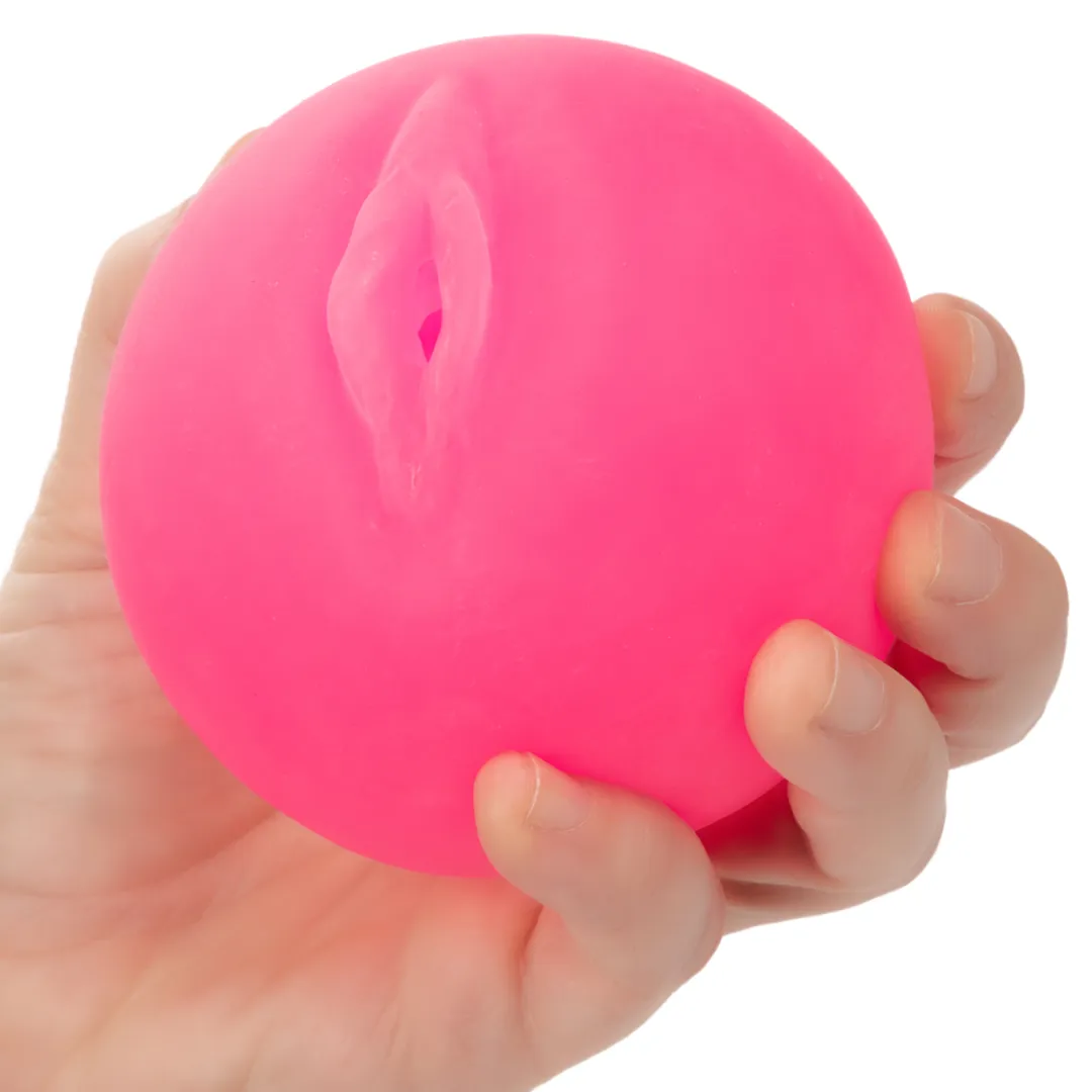 Pop Sock Pocket Pussy Real Feel Stretchy Stroker - Pink