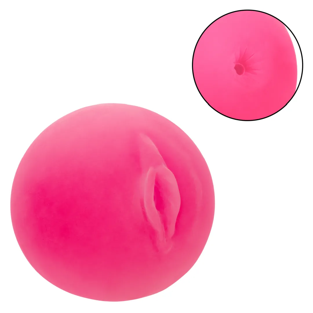 Pop Sock Pocket Pussy Real Feel Stretchy Stroker - Pink