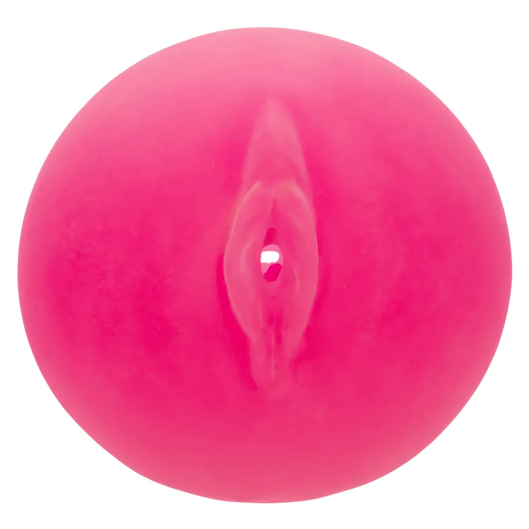 Pop Sock Pocket Pussy Real Feel Stretchy Stroker - Pink