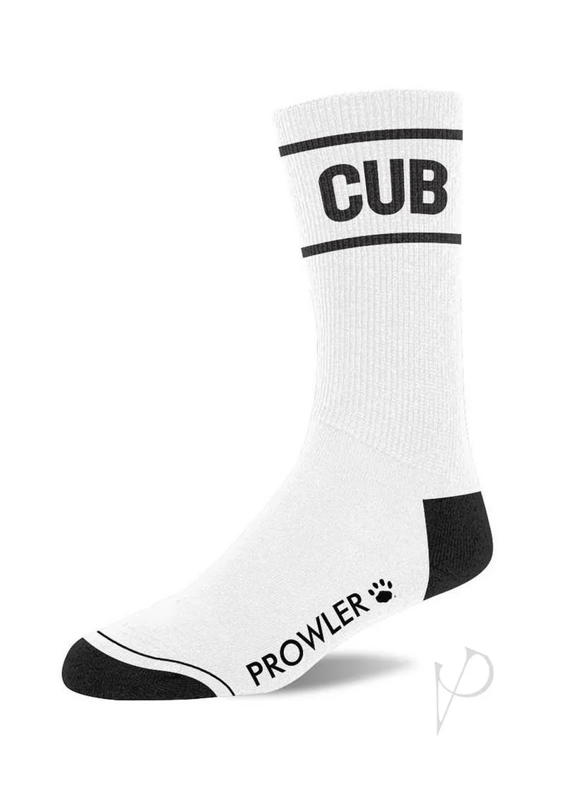 Prowler Red Cub Socks Wht/blk