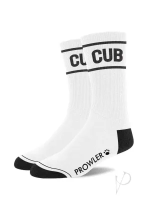 Prowler Red Cub Socks Wht/blk