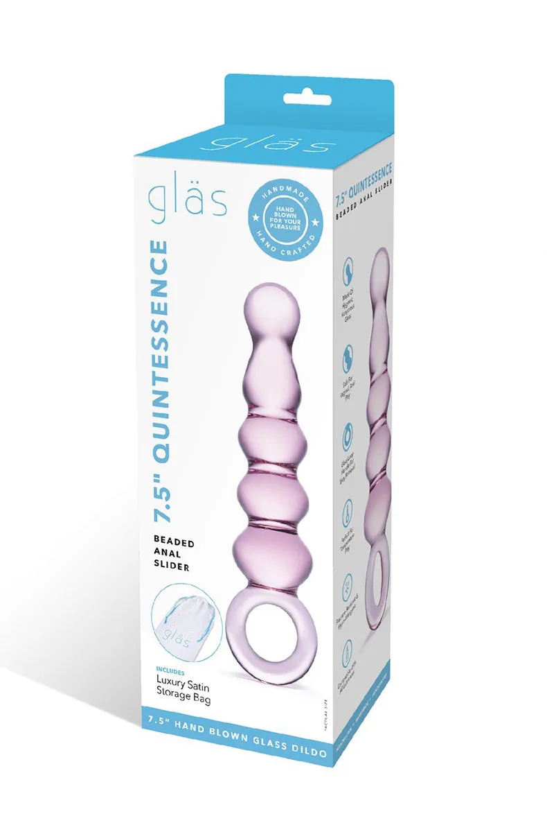 Quintessence Glass Beaded Anal Slider