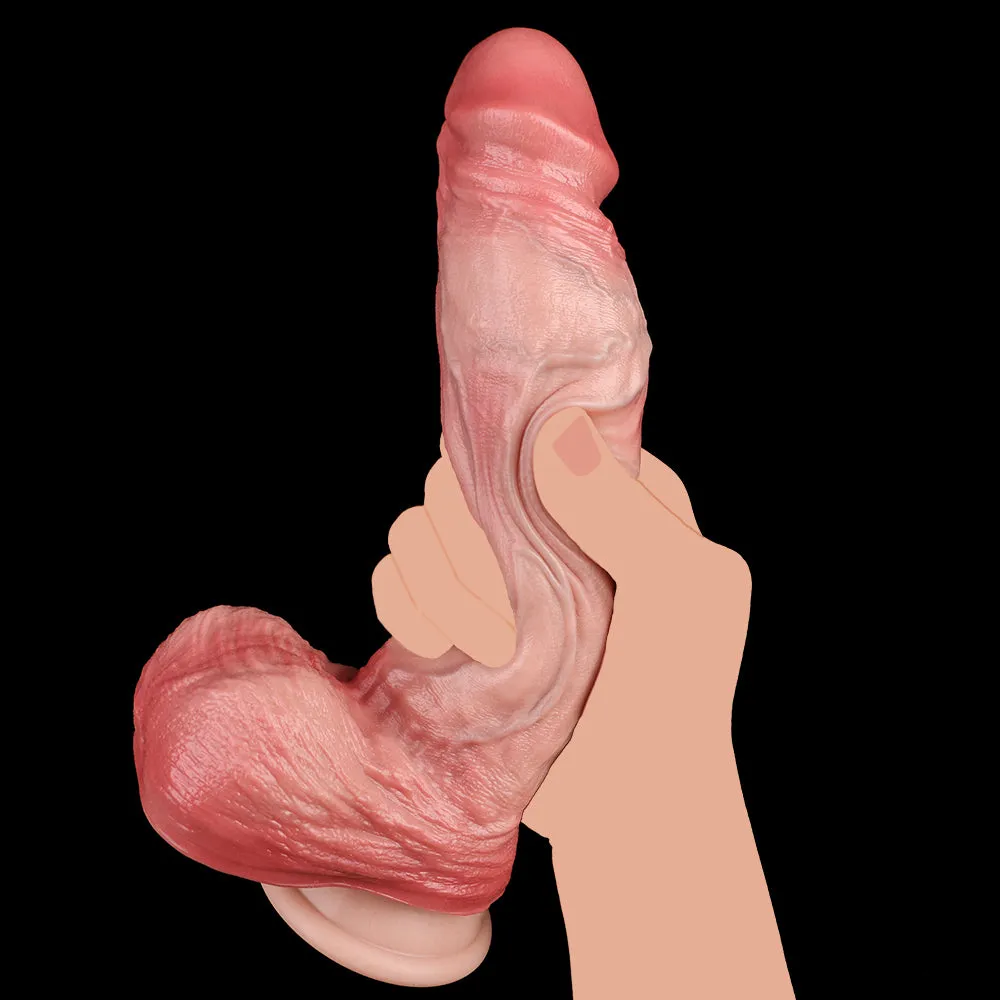 Realistic Anal Dildo Silicone Female Sex Toys - Lifelike Penis Textured Vaginal Masturbator