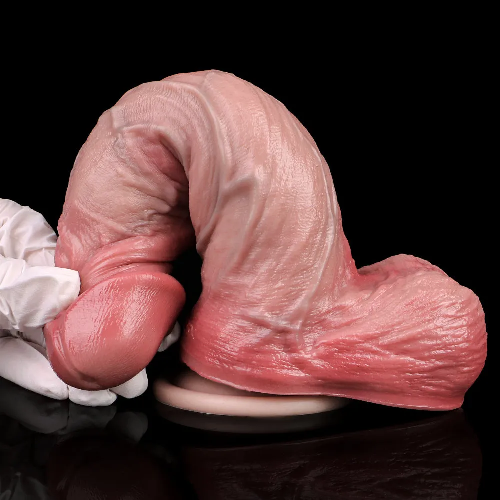 Realistic Anal Dildo Silicone Female Sex Toys - Lifelike Penis Textured Vaginal Masturbator