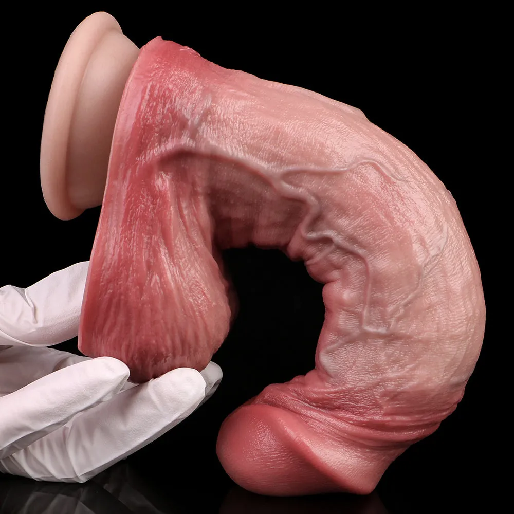 Realistic Anal Dildo Silicone Female Sex Toys - Lifelike Penis Textured Vaginal Masturbator