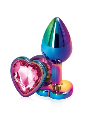 Rear Assets Technocolored Heart Small Pink
