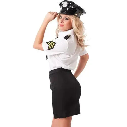 Rimba Sexy Police Officer Cop Roleplay Costume for Her