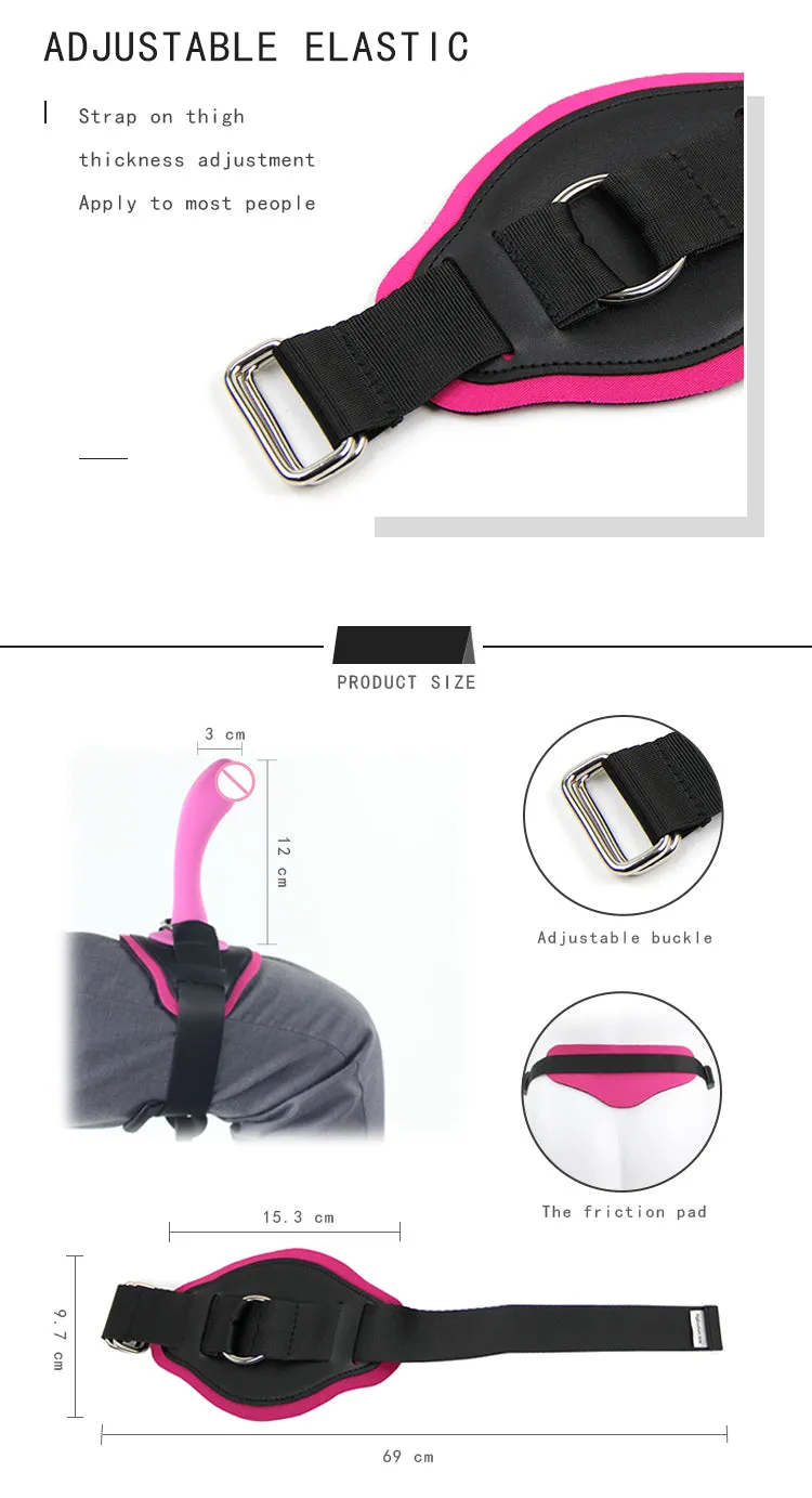 RoomFun Strap-on Dildo Wearable on Leg ZW-018
