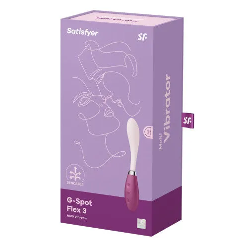 Satisfyer G-Spot Flex 3 vibrator red