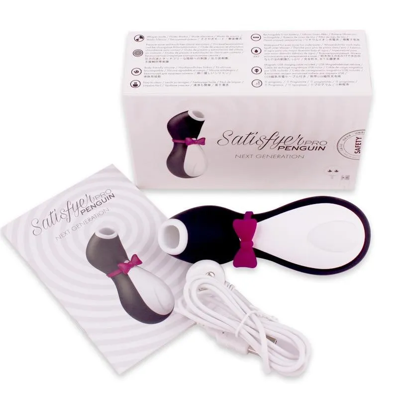 Satisfyer Pro Penguin Next Gen Clitoral Stimulator Vibrator