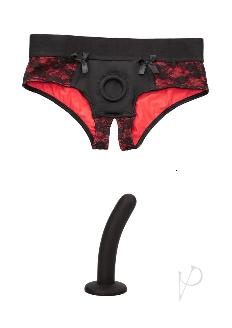 Scandal Crotchles Pegging Panty Set L/xl