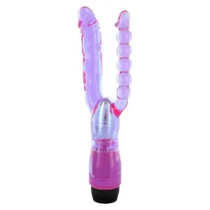 Seven Creations Purple Multi Speed Double Penetrating Vibrator