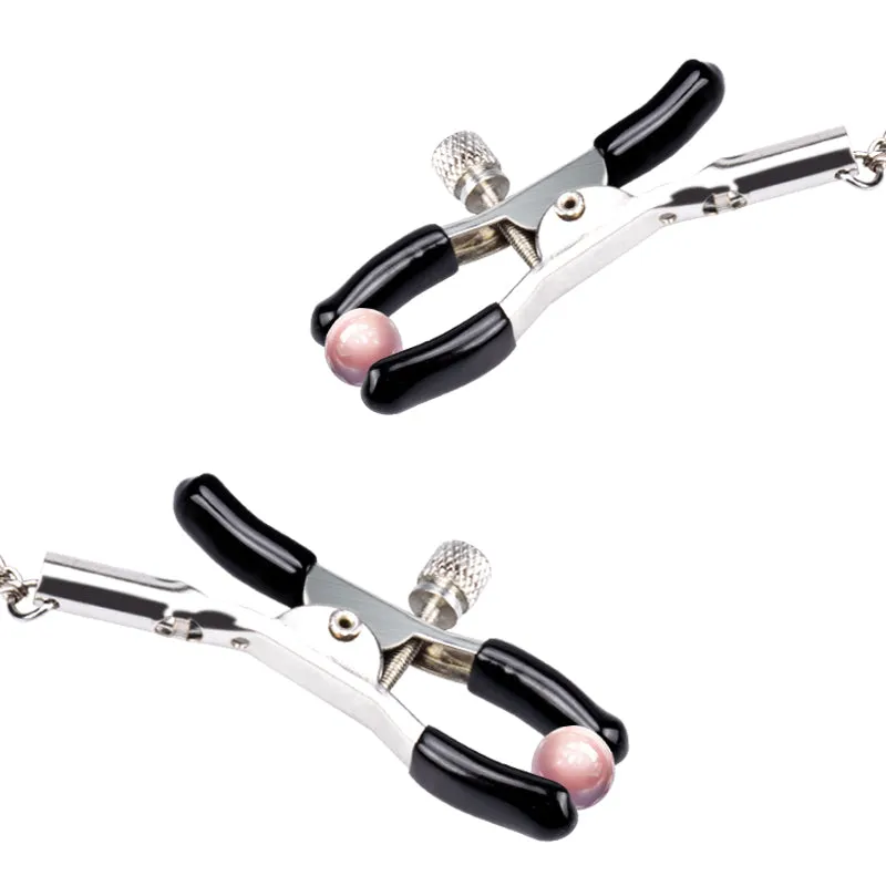 Shaki Diamond Pendant Nipple Clamps