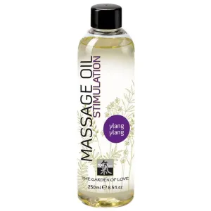 Shiatsu Erotic Oil-based Body Massage Oil with Ylang Ylang. 250ml
