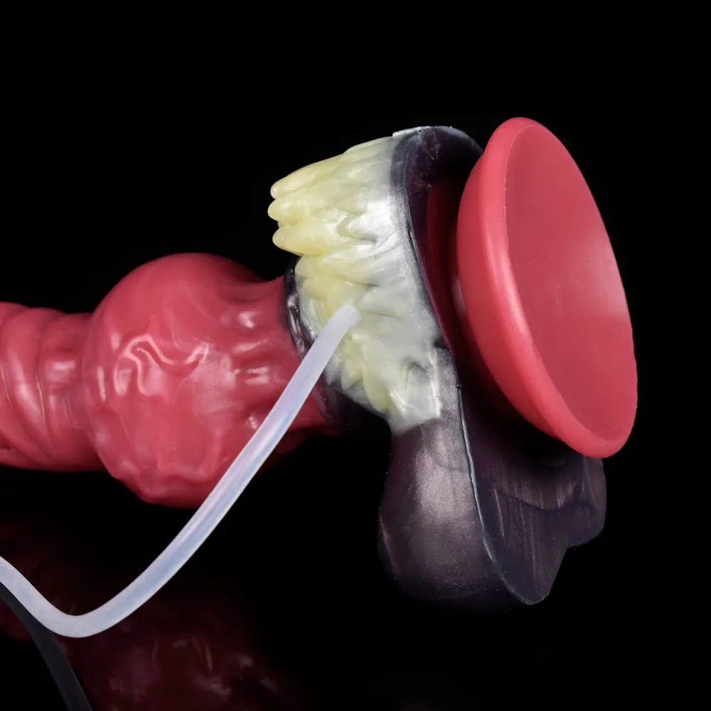 Squirting Horsedildo Butt Plug - Silicone Monster Dildo Vaginal Prostate Massger