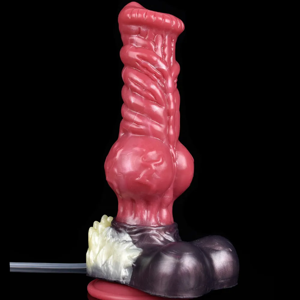 Squirting Horsedildo Butt Plug - Silicone Monster Dildo Vaginal Prostate Massger