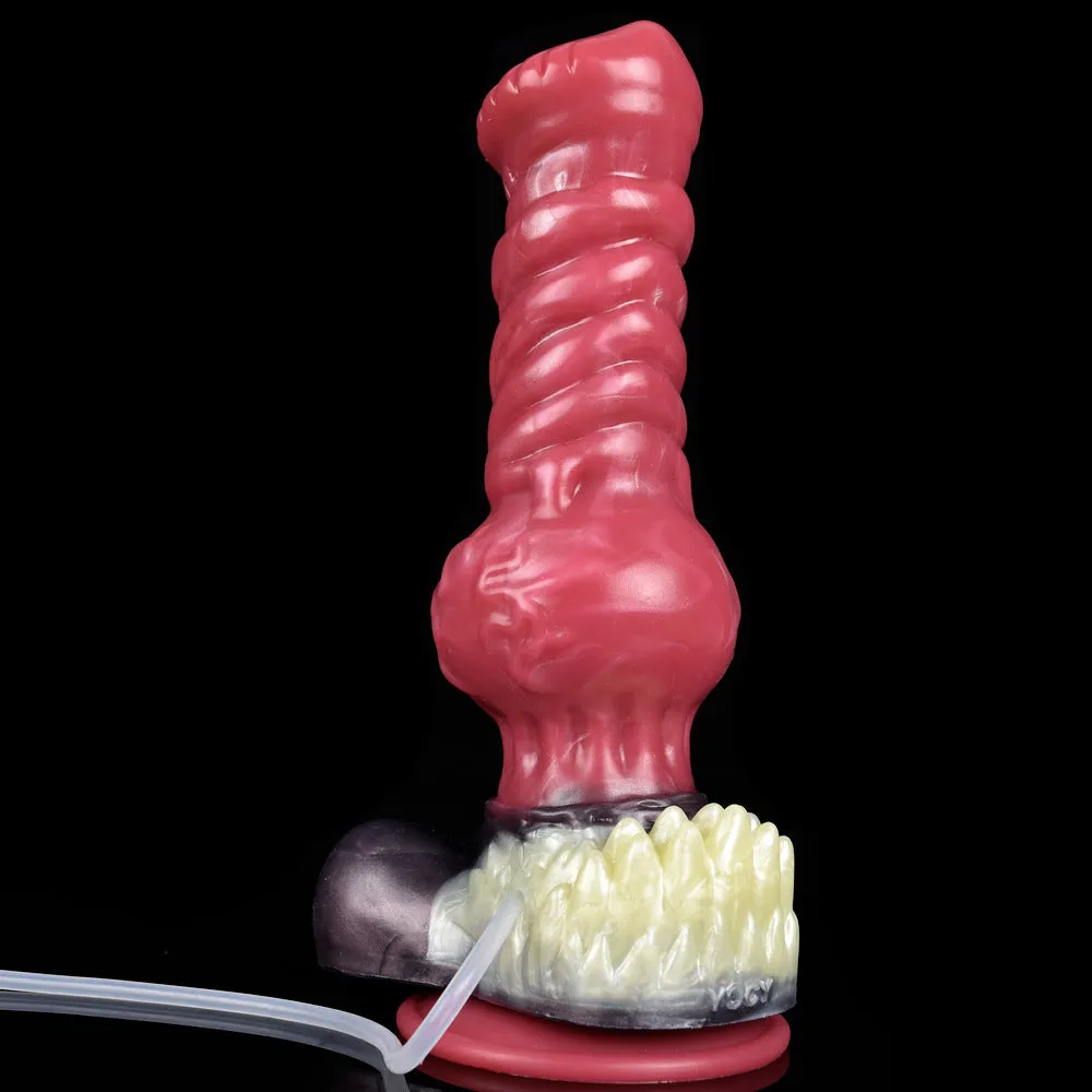 Squirting Horsedildo Butt Plug - Silicone Monster Dildo Vaginal Prostate Massger