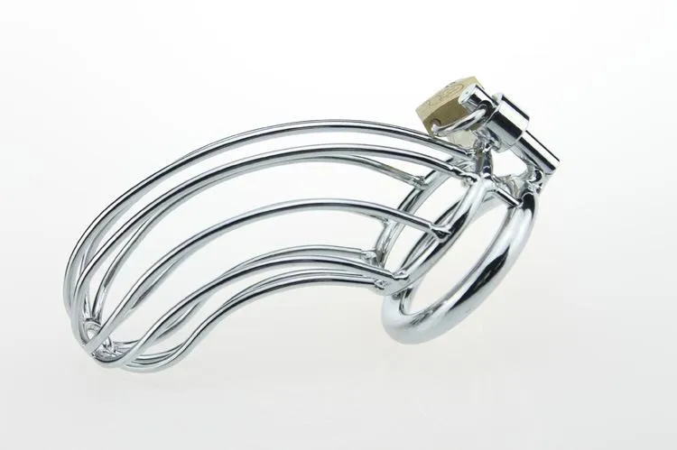 Stainless Steel Male Chastity Cock Cage