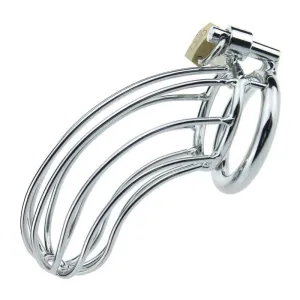Stainless Steel Male Chastity Cock Cage
