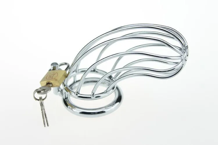 Stainless Steel Male Chastity Cock Cage