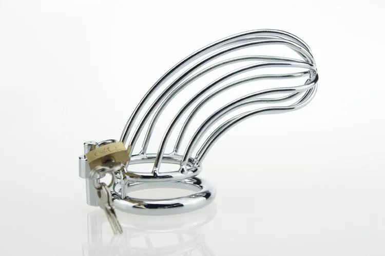 Stainless Steel Male Chastity Cock Cage
