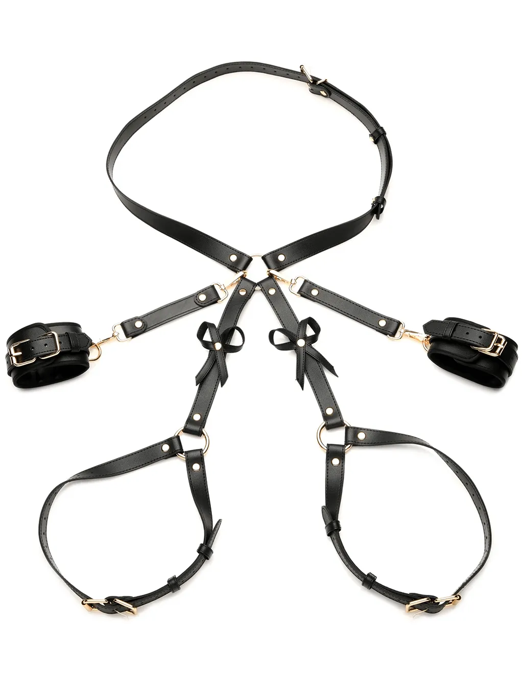 Strict Bondage Harness W/ Bows