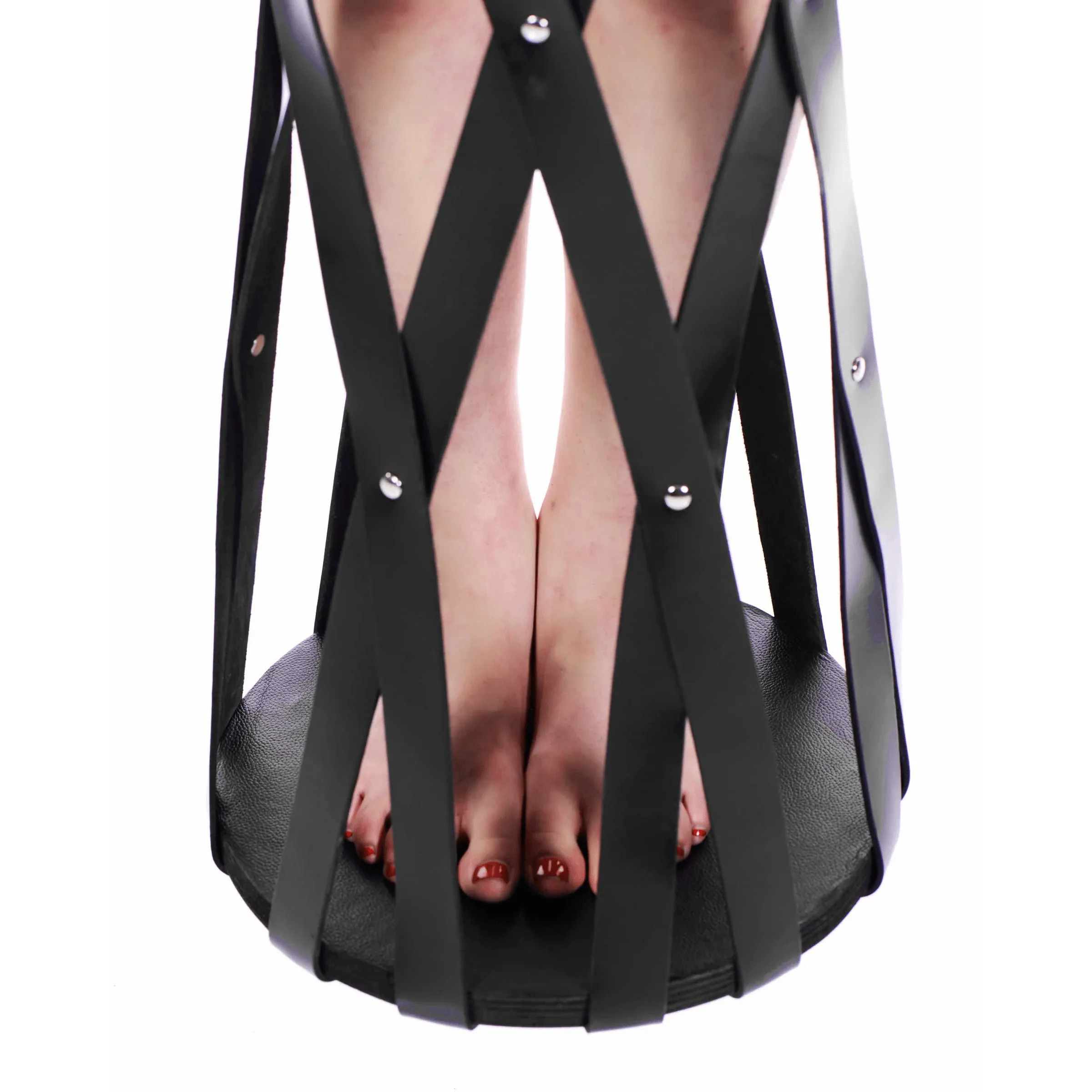 Strict Leather Hanging Leather Strap Cage